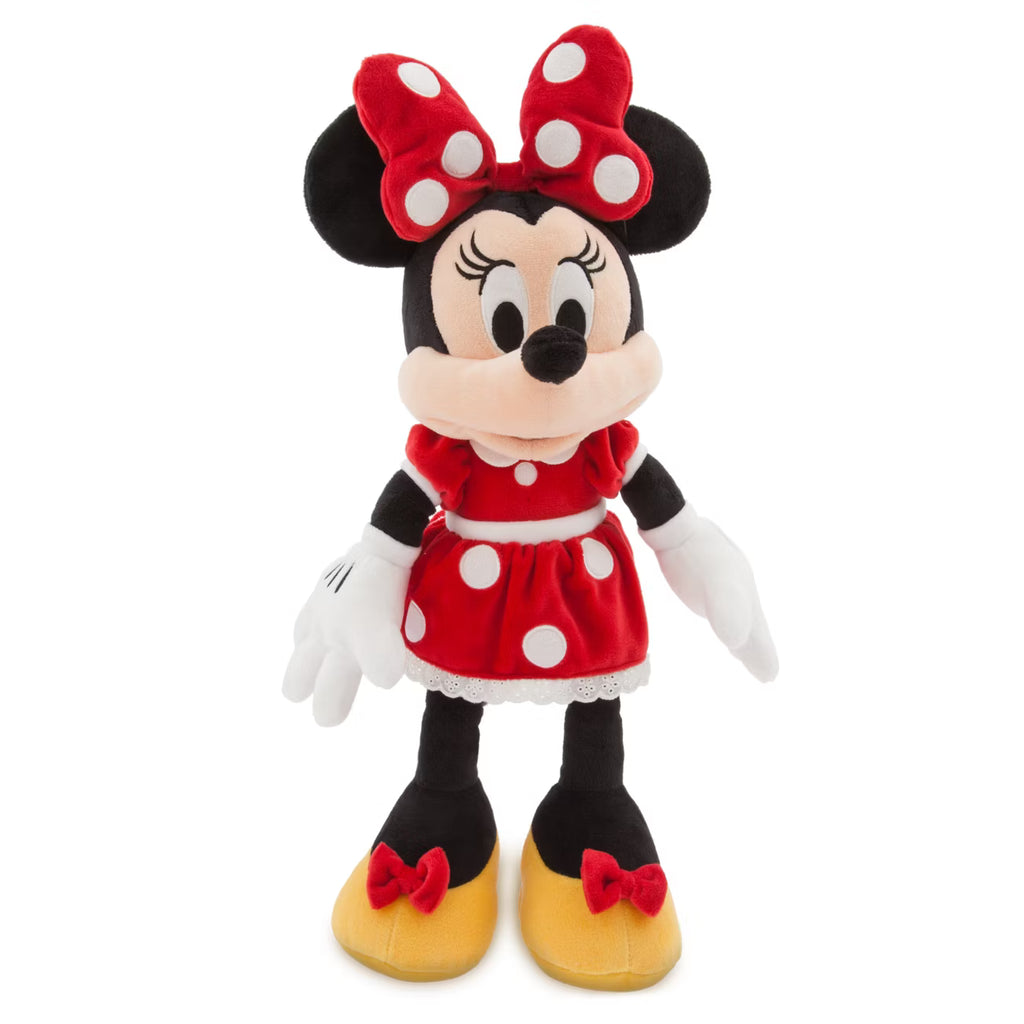 Boneca de Pelúcia Minnie Mouse Vermelha da Disney 38 cm