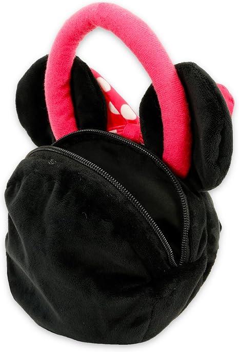 Bolsa de pelúcia Minnie Vestido Vermelho Alça Curta