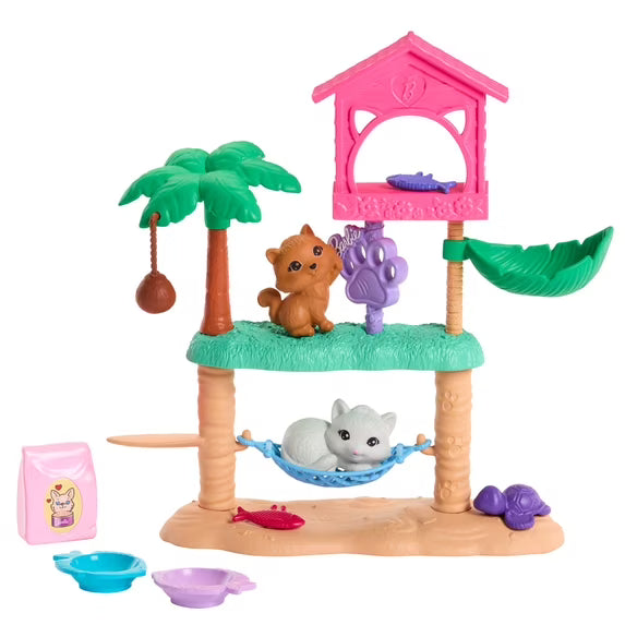 Barbie World Pet Paradise Kitty Playset