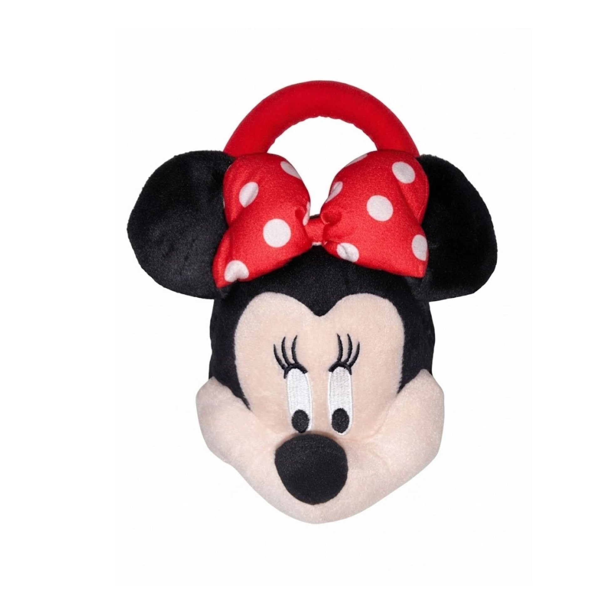 Minnie Red Dress Plush Hand Bag Short Strap
