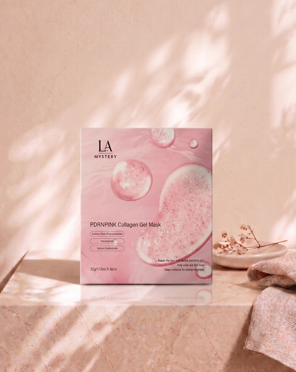 Máscara Facial de Colágeno PDRNPINK - La Mystery